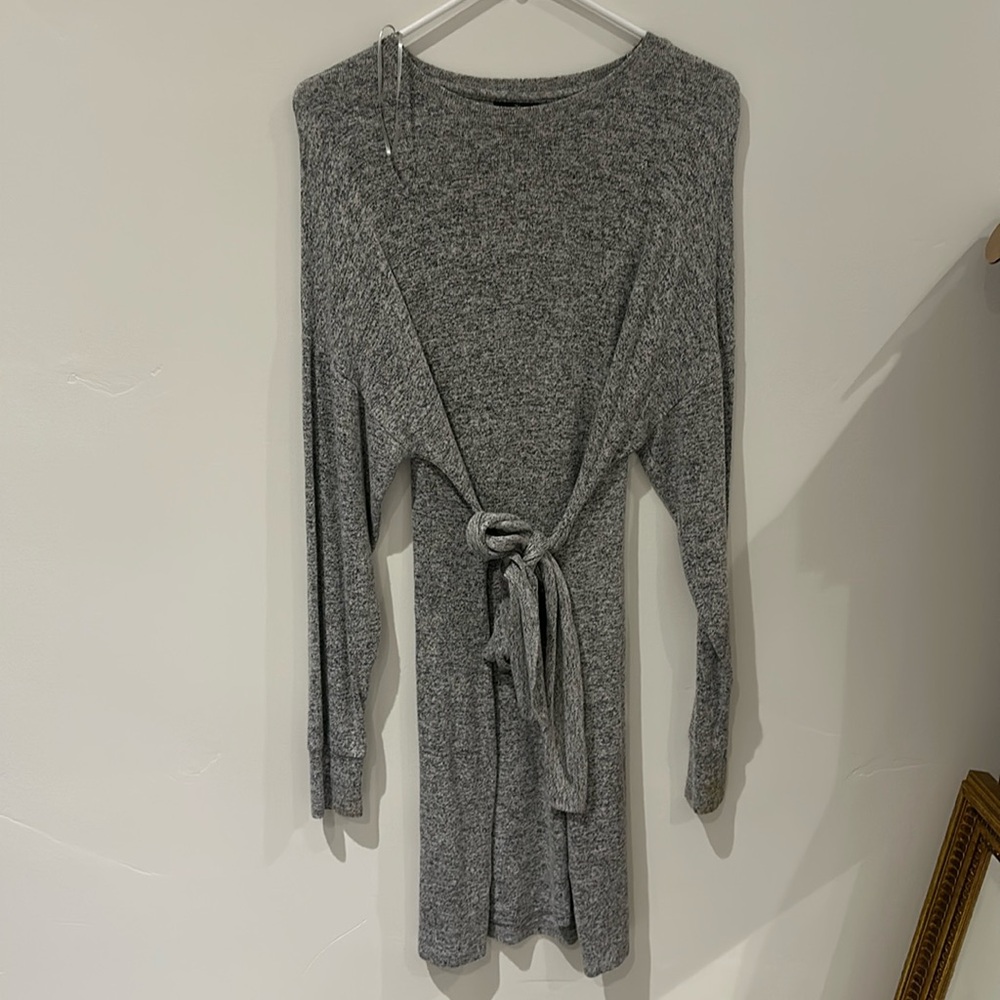 Wrap tie dress
